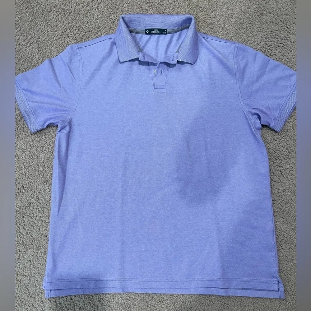 MEMBER's MARK Stretch Cotton Polo Short Sleeve Shirt